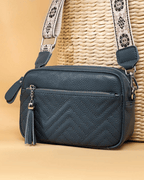 Bolsa Dany Transversal em couro