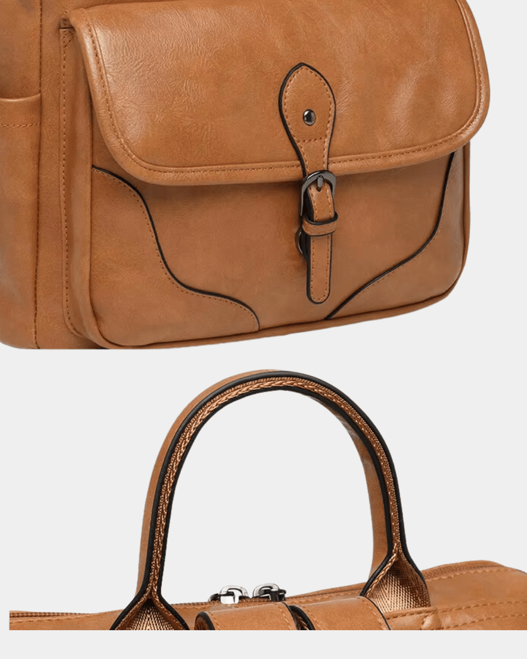 Mochila de couro Tália novo modelo 2026