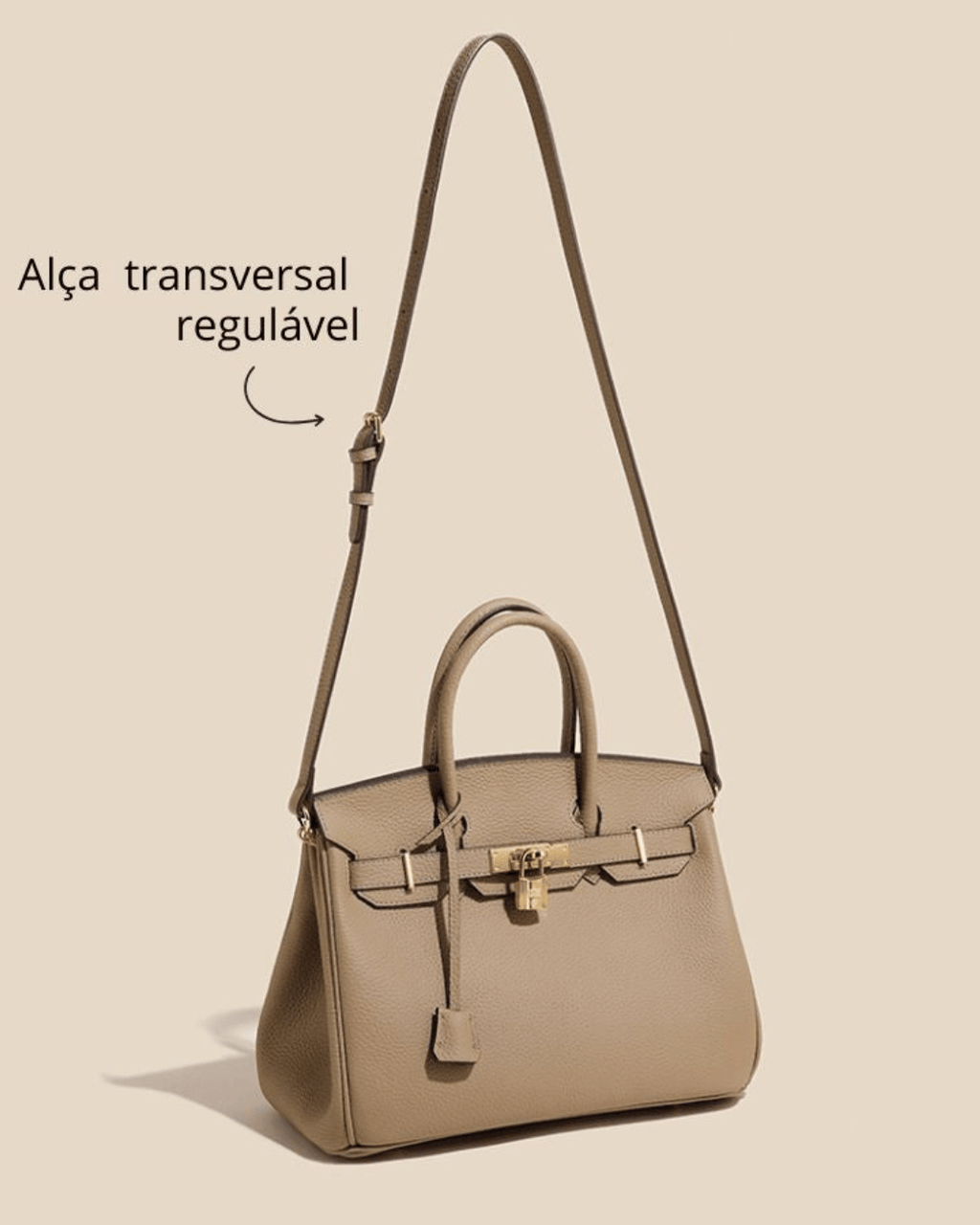 Bolsa Premium Birkin Essence Couro