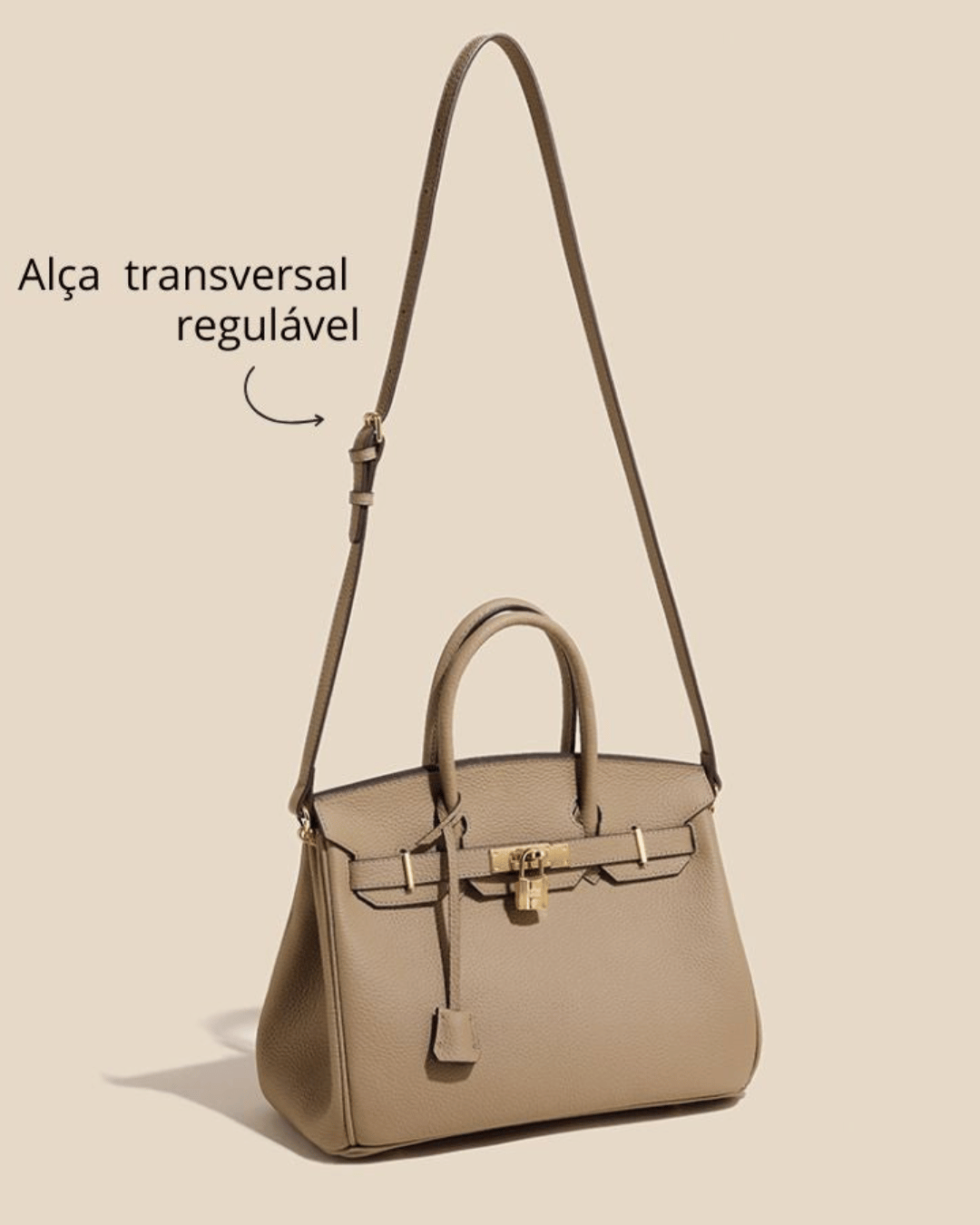 Bolsa Premium Birkin Essence Couro