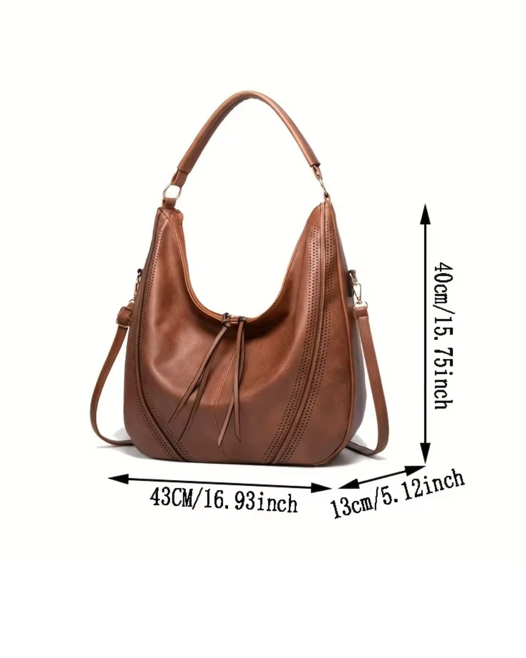 Bolsa Tote em couro Americana New