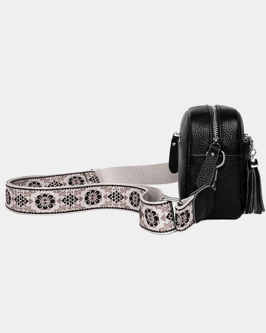 Bolsa Dany Transversal em couro