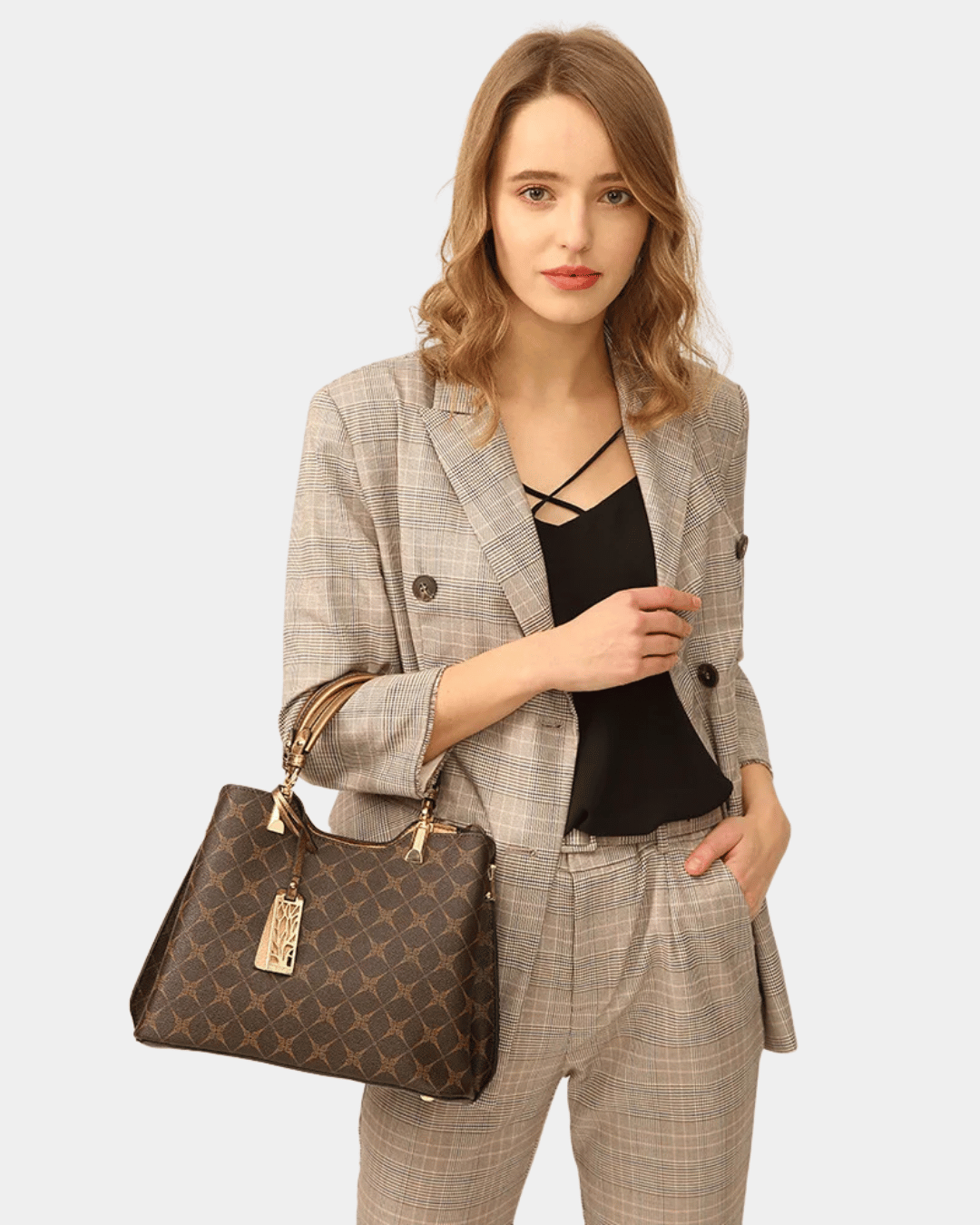 Bolsa de couro Amélia