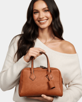 Bolsa Boston Siena Couro Premium