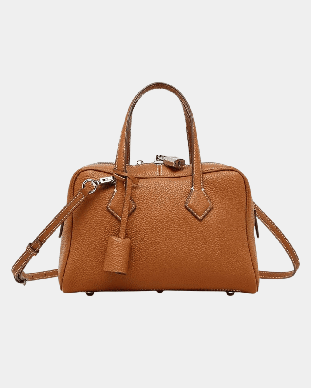 Bolsa Boston Siena Couro Premium