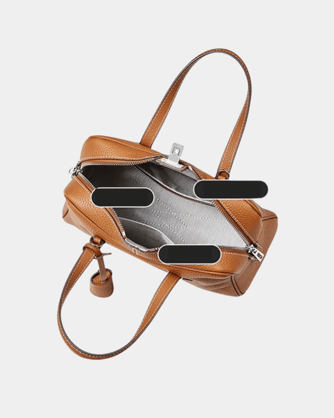 Bolsa Boston Siena Couro Premium