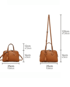 Bolsa Boston Siena Couro Premium