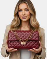 Bolsa couro Premium Transversal Aurora Class