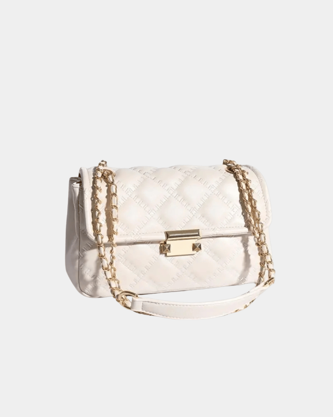 Bolsa Ana Lucia em couro acolchoado