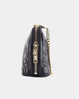 Bolsa de couro Tália com alça de corrente