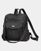 Mochila Sandy Vintage Couro, Nova Coleção 2026