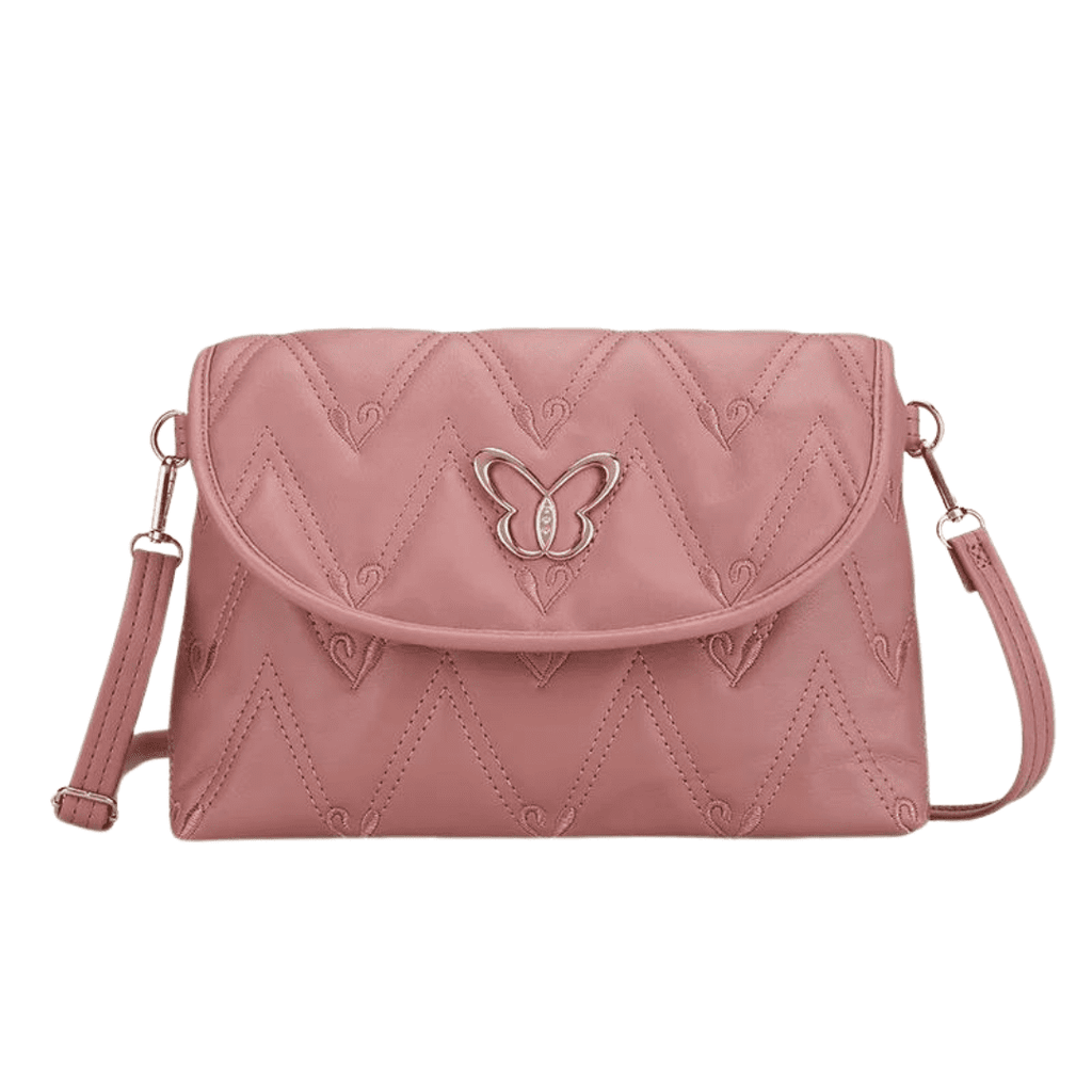 Bolsa acolchoada de couro Helen