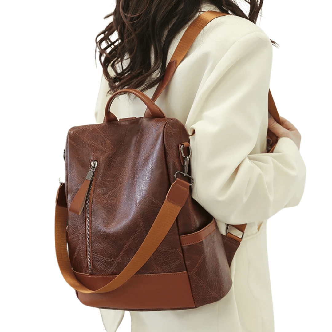 Nova mochila de couro macio 2026