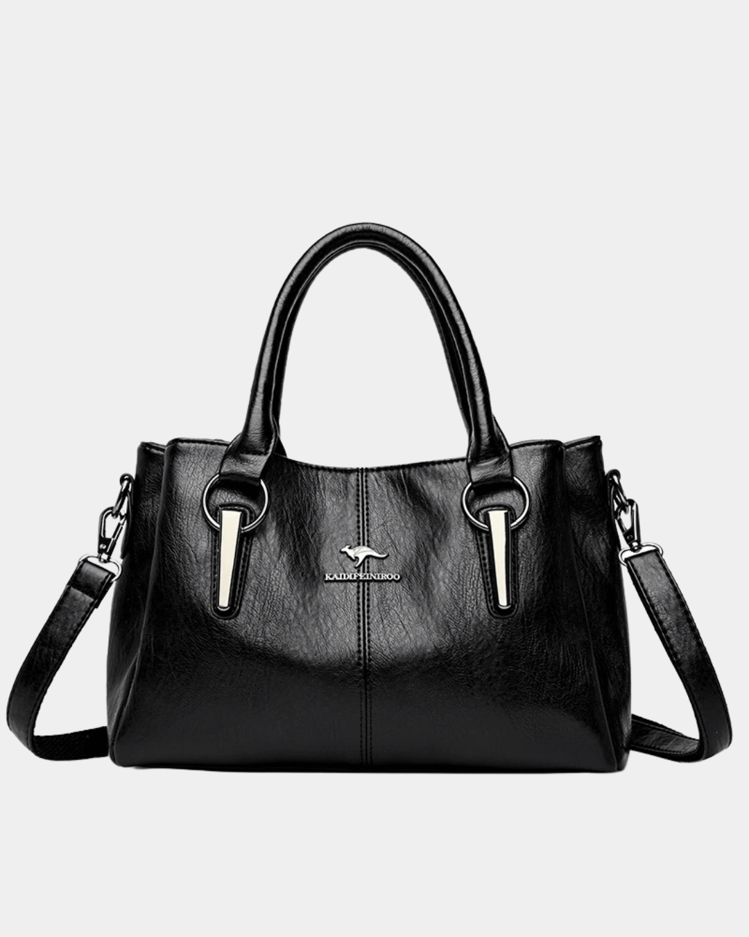 Bolsa retrô em couro