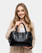 Bolsa retrô em couro