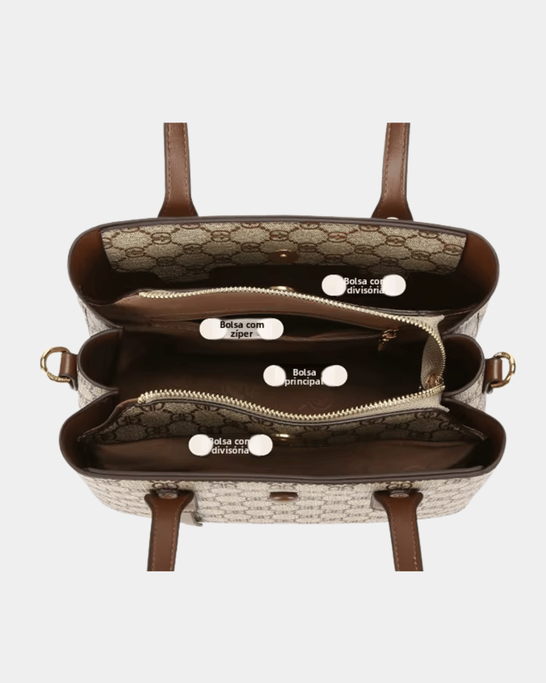 Bolsa Tote Kensington Class Couro