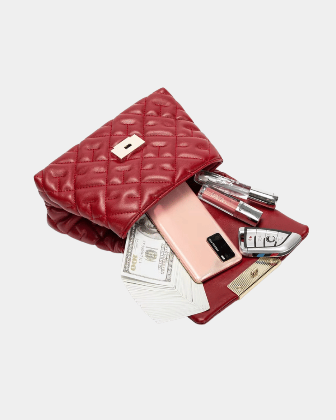Bolsa Luxe Ruby Matelassê