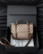 Bolsa Satchel Vintage Royale Monogram