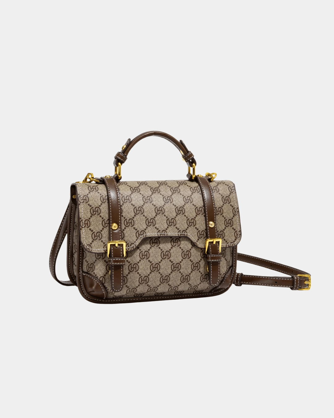 Bolsa Satchel Vintage Royale Monogram