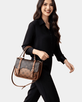 Bolsa Satchel Vintage Royale Monogram