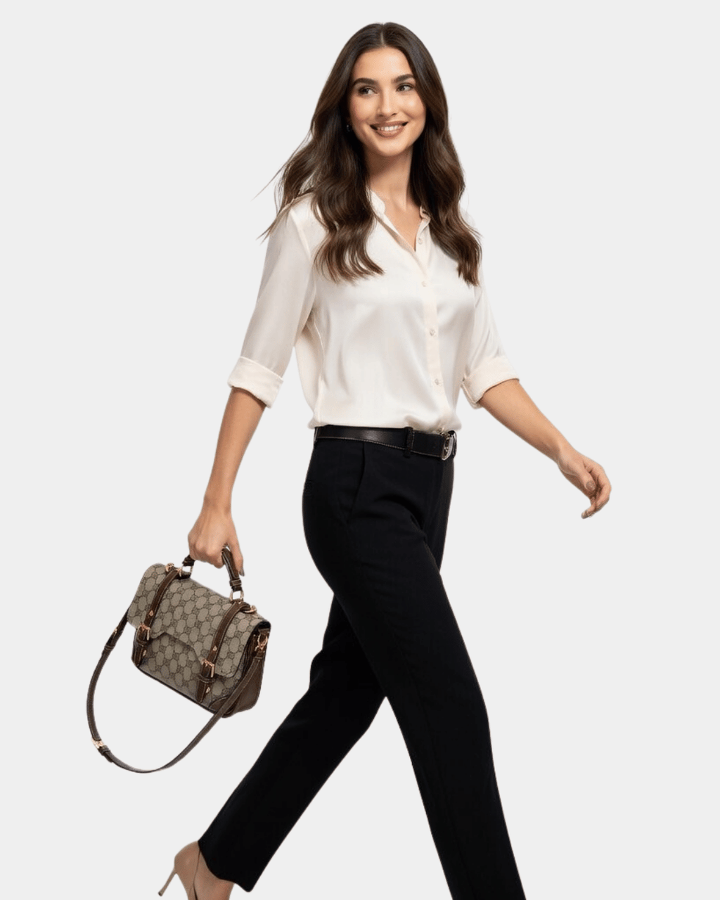 Bolsa Satchel Vintage Royale Monogram