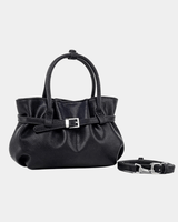 Bolsa Hobo Noir Essence Couro
