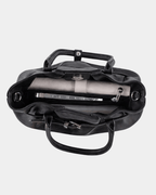 Bolsa Hobo Noir Essence Couro