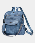 Mochila Sandy Vintage Couro, Nova Coleção 2026