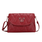 Bolsa acolchoada de couro Helen