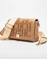 Bolsa tiracolo clássica em couro