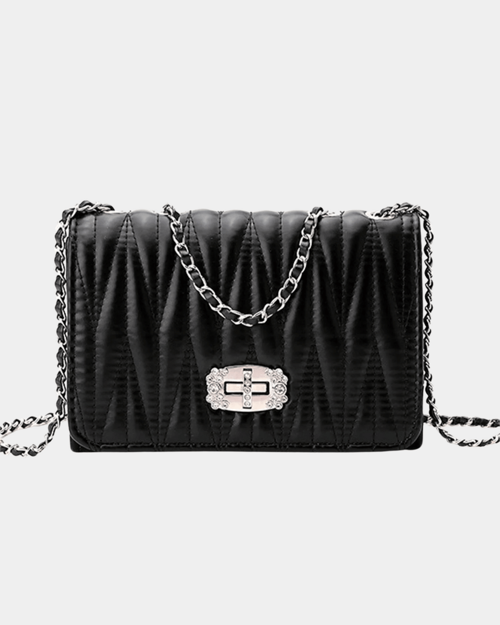 Bolsa acolchoada casual Paris
