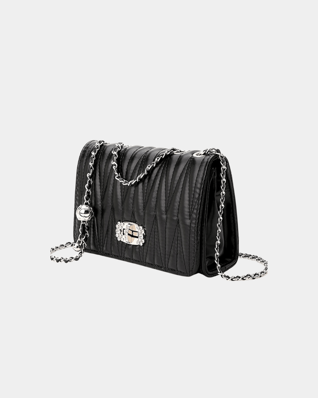 Bolsa acolchoada casual Paris