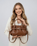 Bolsa Hobo Elegance Couro