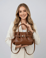 Bolsa Hobo Elegance Couro