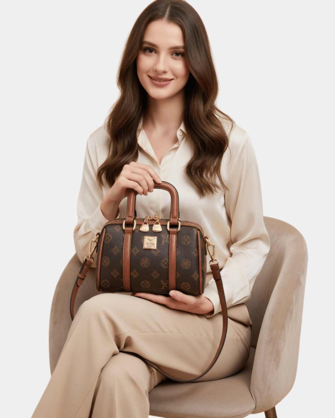 Bolsa Boston Vintage Elegance