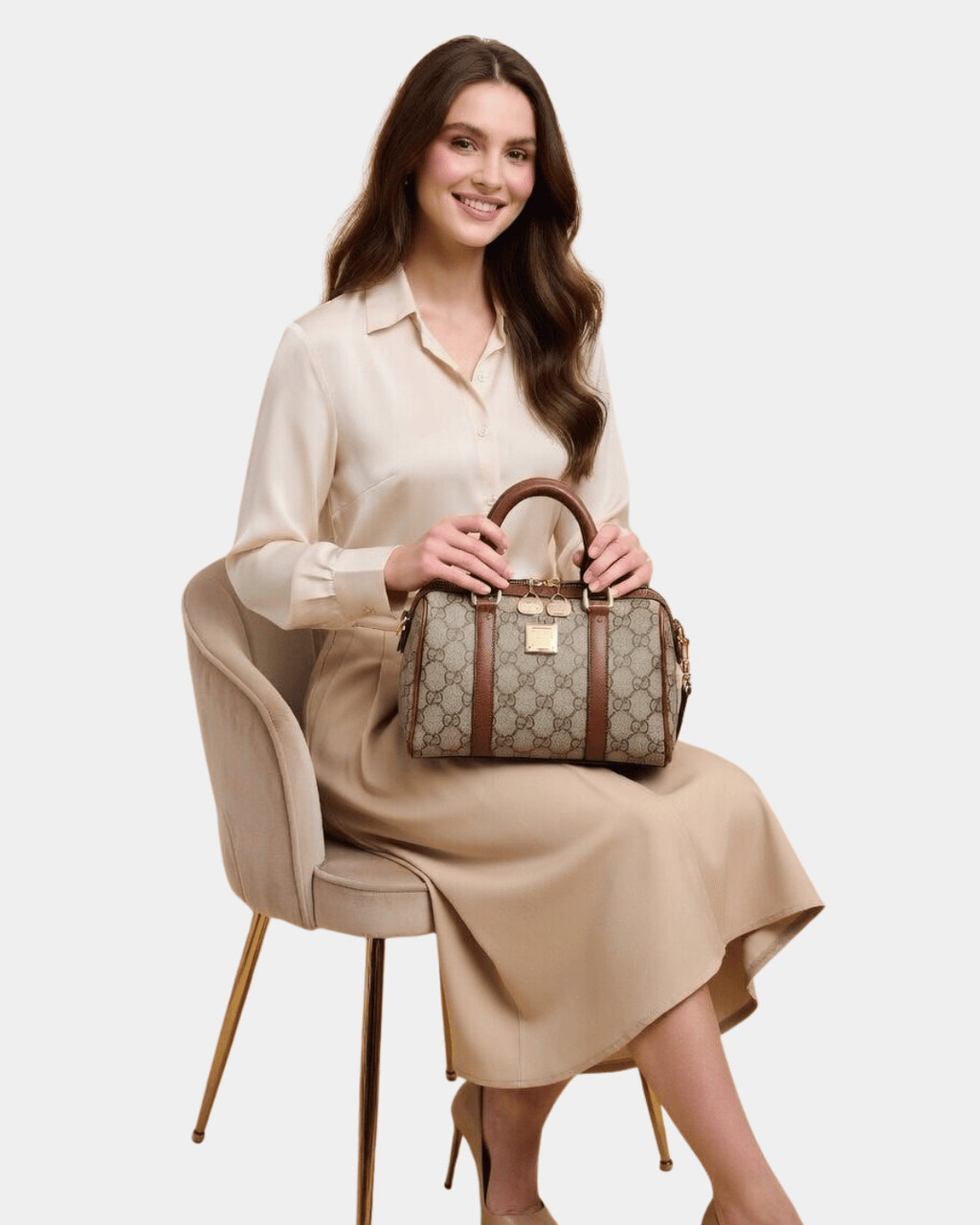 Bolsa Boston Vintage Elegance