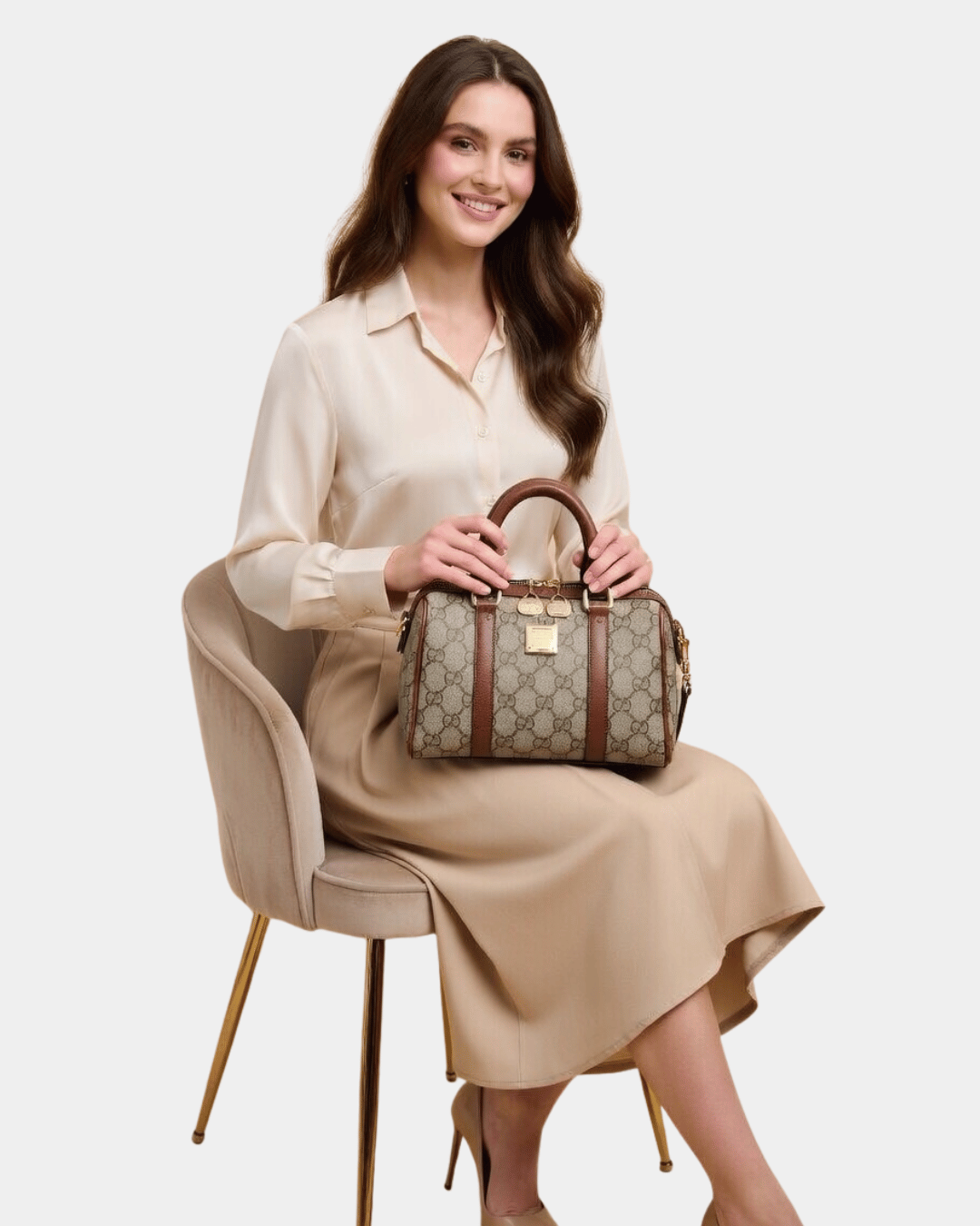 Bolsa Boston Vintage Elegance