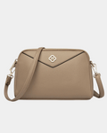 Bolsa de couro solta com alça fina