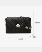 Bolsa Transversal Noir Elegance