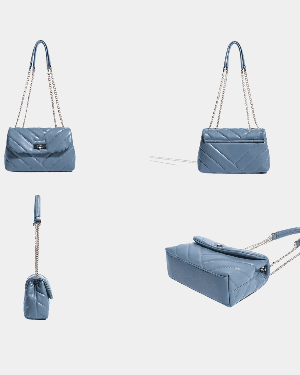 Bolsa Jane Acolchoada em couro premium