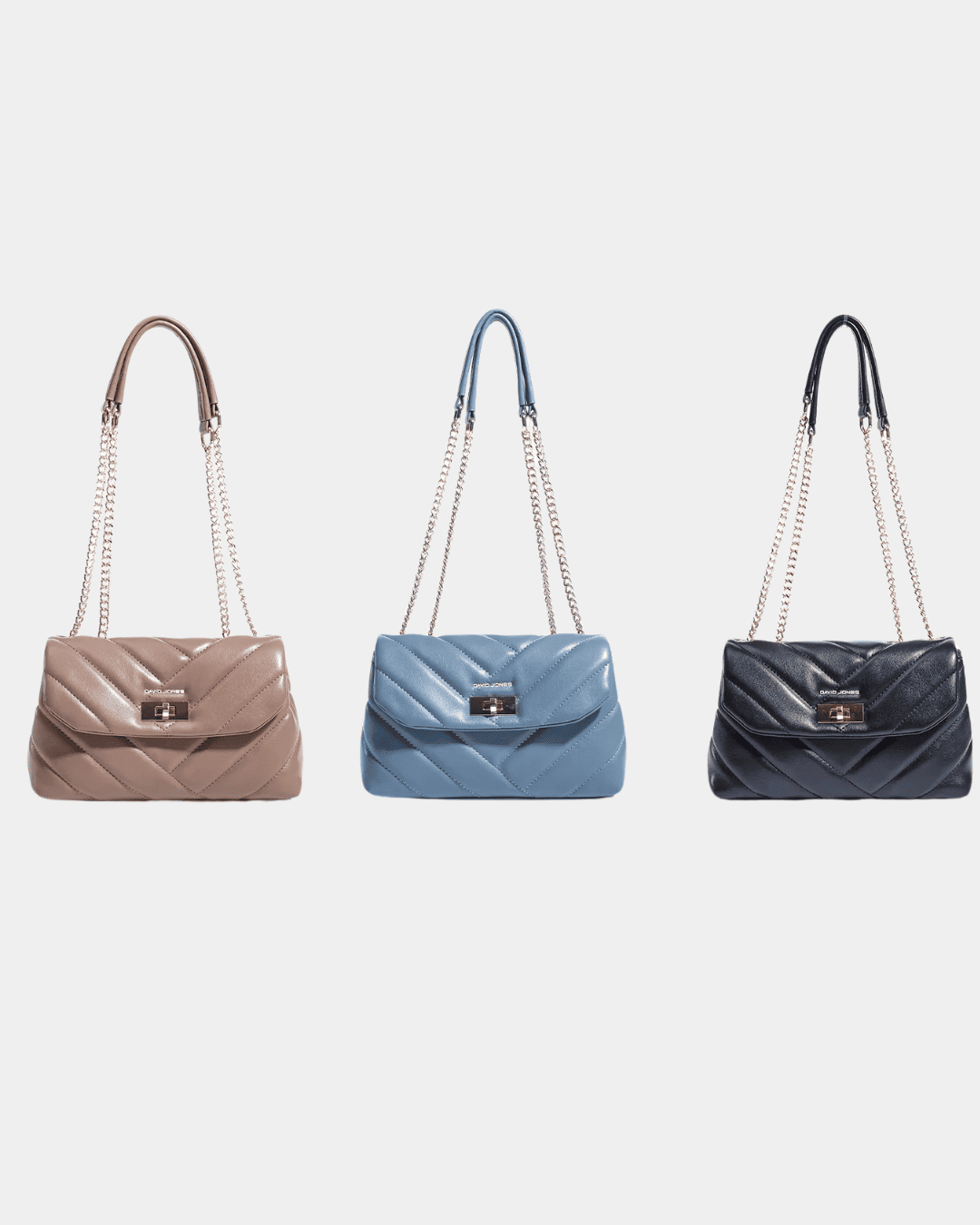 Bolsa Jane Acolchoada em couro premium