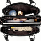 Bolsa retrô em couro