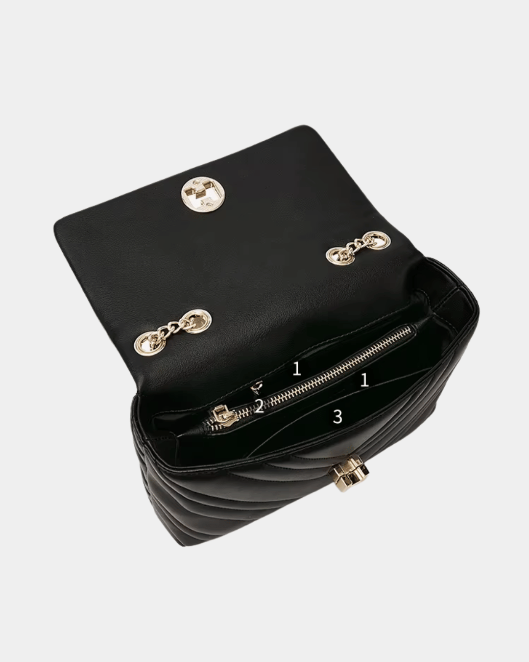 Bolsa Transversal Noir Elegance
