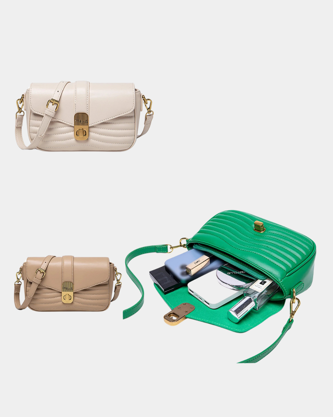 Bolsa David Jones Paris em couro original