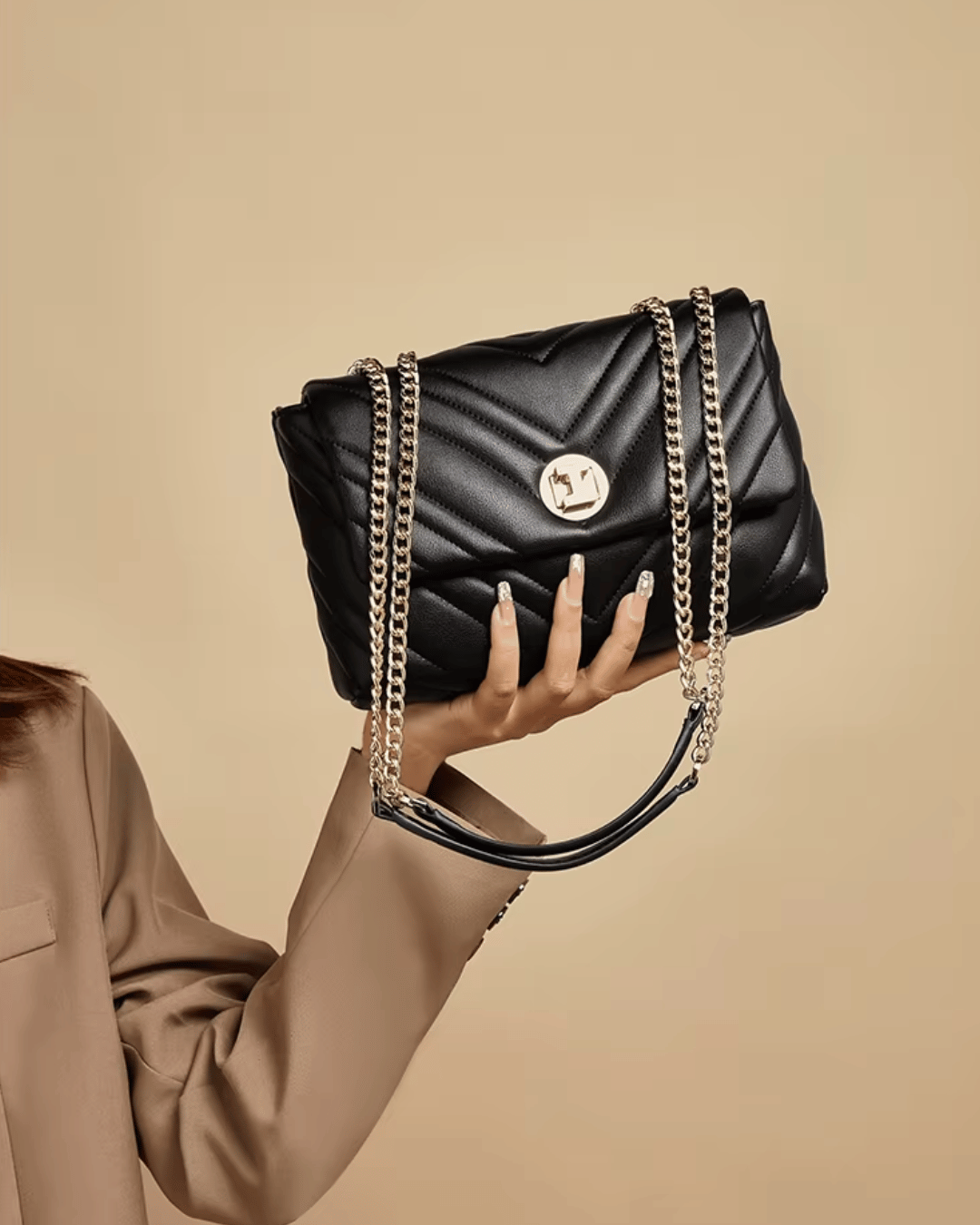 Bolsa Transversal Noir Elegance