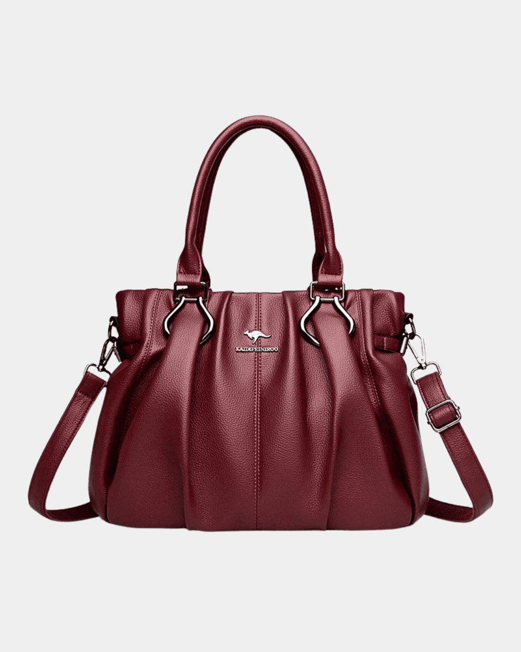 Bolsa Aline elegante em couro