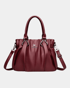 Bolsa Aline elegante em couro
