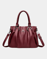 Bolsa Aline elegante em couro