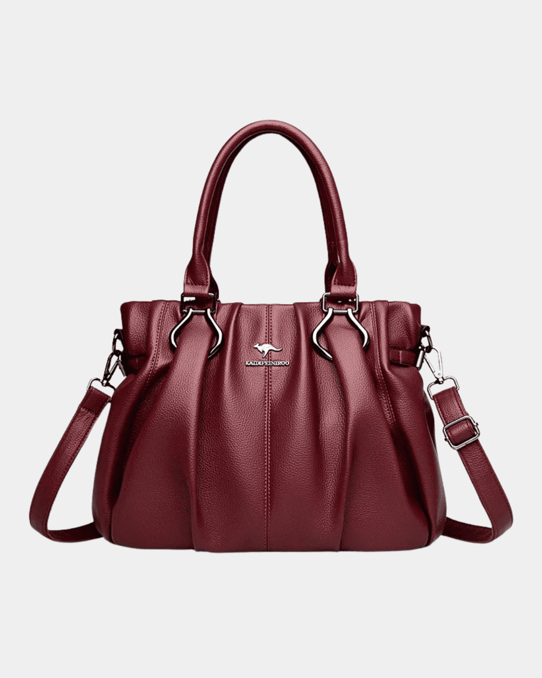 Bolsa Aline elegante em couro