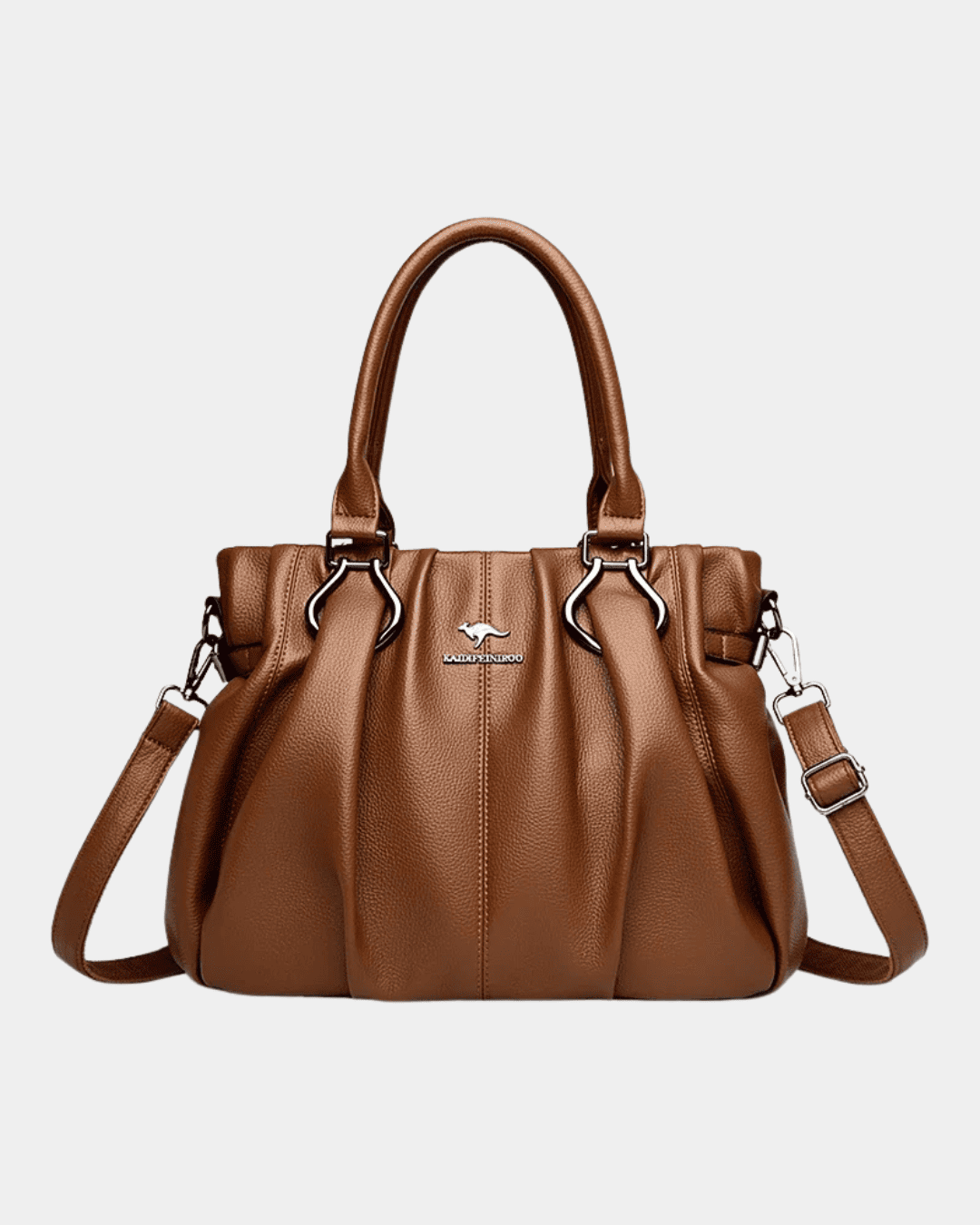 Bolsa Aline elegante em couro